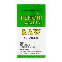 Guanxi Province Tienchi Tablets (Raw) - 60 Tablets
