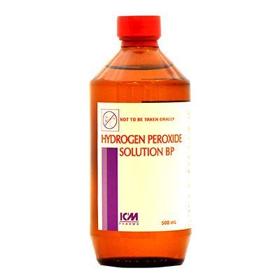 ICM Pharma Hydrogen Peroxide Solution BP - 500 ml