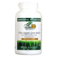 Ultra Life Science Ultra Organic Green Barley - 100 Veggie Capsules