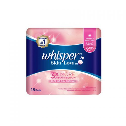 Whisper Skin Love Ultra Slim Normal / Heavy Day - 24cm